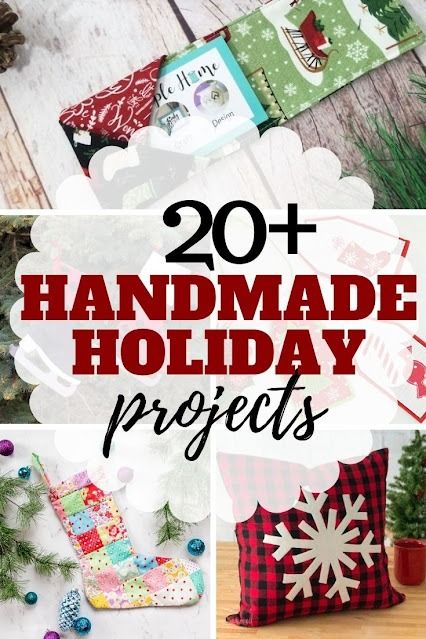 Creative Handmade Holiday Projects and Gifts | Sew Simple Home Creative Diy Christmas Gifts, Holiday Sewing Projects, Christmas Tools, Gift Card Holder Diy, Christmas Gift Tags Diy, Holiday Sewing, Sew Simple, Diy Gift Card, Easy Christmas Gifts