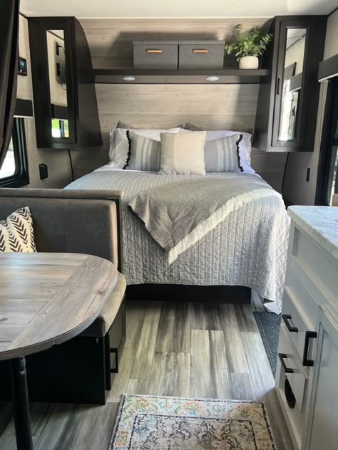 Rv Camper Bedroom Makeover, Rv Bedroom Remodel Ideas, Rv Bedroom Decor, Camper Bedroom Decor, Camper Bedding Ideas, Camper Bedroom Remodel, Camper Bedroom Ideas, Rv Bedroom Makeover, Rv Bedroom Ideas