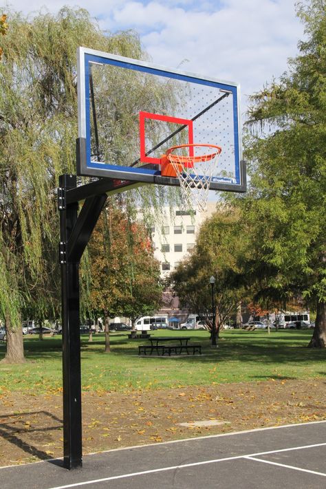 Basketball Basket, Basketball Ground, Ring Basket, Basketball Backstop, Basket Training, Backyard Basketball, Basketball Court Backyard, Portable Basketball Hoop, Basketball Backboard