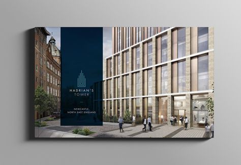 Brochure Design Ideas For School, Design Ideas For School Project, Property Brochure Design, Luxury Real Estate Brochure, Brochure Design Ideas, Property Logo Design, Architecture Brochures, Property Branding, Luxury Brochure