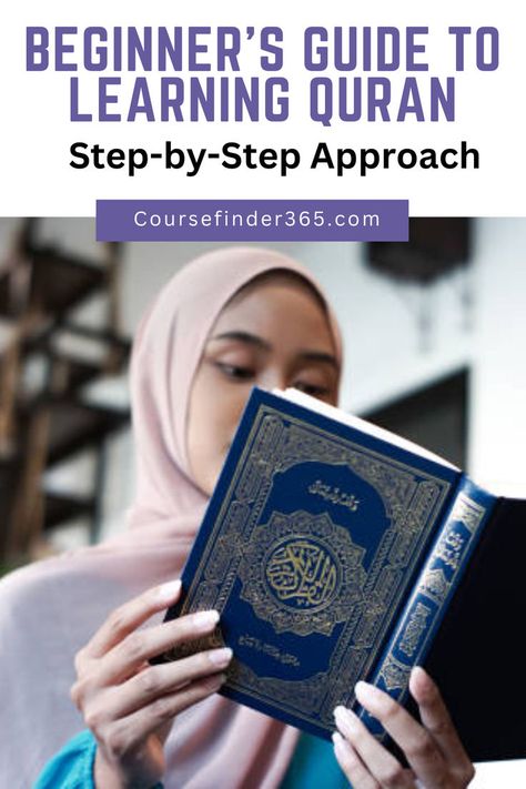 Beginner's Guide to Learning Quran Quran Study, Quranic Arabic, Quran Learning, Job Motivation, Islamic Studies, Post Grad, Learning Style, Learn Quran, Career Guidance