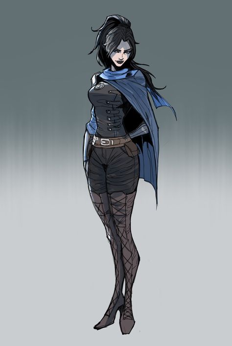 ArtStation - DnD Character Design, Bekarys Zhabagin Goth Wizard Dnd, Rogue Dnd Female Characters, Goth Dnd Character, Shadow Sorcerer Dnd, Dnd Rogue Female, Dnd Rogue Art, Dnd Goth, Dnd Rogue Outfit, Sorceress Character Design