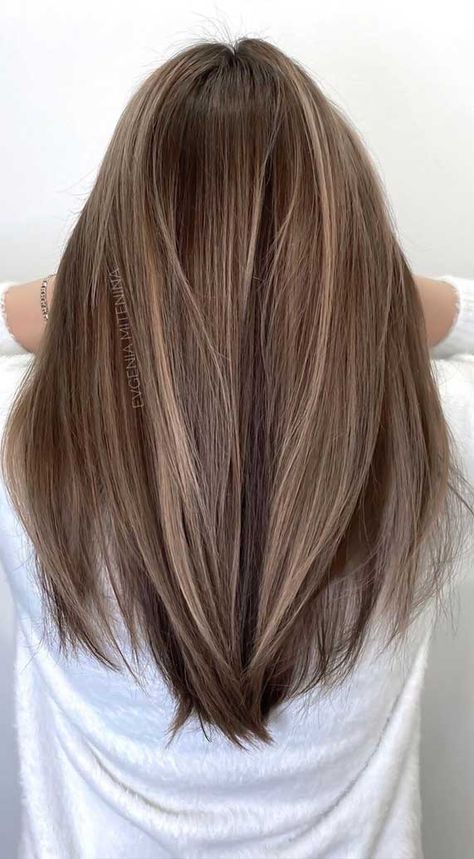 Hairstyles Color, Color Hairstyles, Best Hair Color, Brown Hair Inspo, Brunette Hair With Highlights, Creamy Blonde, Gorgeous Hair Color, Hair Color Light Brown, Brown Hair Balayage