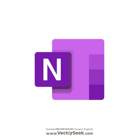 Microsoft Onenote Templates, Microsoft Onenote, One Note Microsoft, Vector Logo, Vector File, Microsoft, Free Download, Logo Design, ? Logo