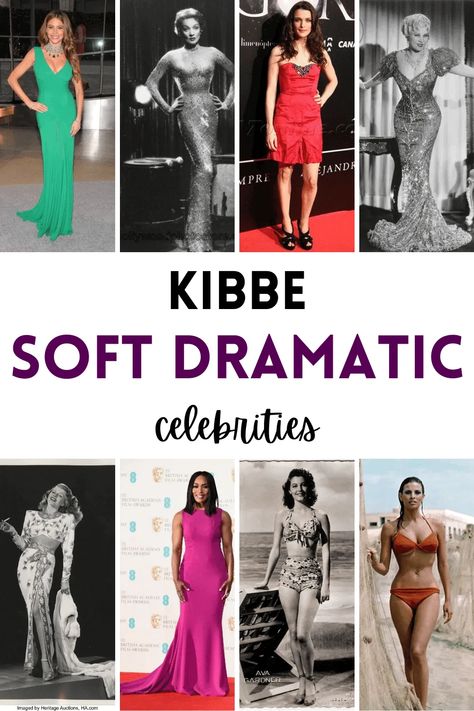 Outfits For Soft Dramatic, Kibbe Soft Dramatic Celebrities, Casual Soft Dramatic Outfits, Soft Dramatic Celebrities, Soft Dramatic Dress, Kibbe Dramatic Outfits, Soft Dramatic Summer Outfit, Kibbe Soft Classic Outfits, Soft Dramatic Casual Outfit