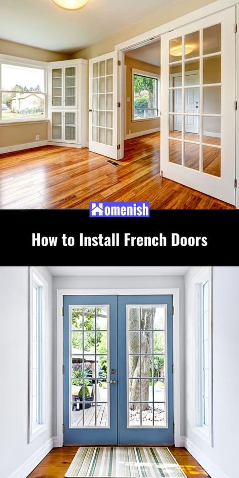 Are you contemplating adding French doors to your house? This could be one of the best home improvement moves you can make. Southern Cottage Decor, Installing French Doors, Southern Cottage, French Doors Interior, Take Me Home, Cottage Decor, French Doors, Doors Interior, Best Home