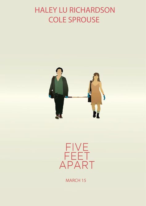 Minimalist movie posters Five Feet Apart Minimalist Poster, 5 Feet Apart Poster, 5 Feet Apart Movie, Five Feet Apart Poster, Atonement Polaroid Poster, Grown Ups Minimalist Poster, 5 Feet Apart, Five Feet Apart, Minimalist Movie Posters