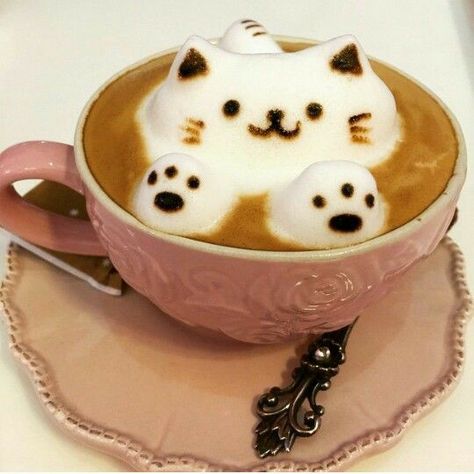 Arte Del Cappuccino, 귀여운 음식 그림, Kawaii Cooking, Cute Baking, Easy Food Art, Cute Food Art, Sweet Snacks Recipes, Cute Desserts, Latte Art