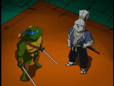 Tmnt 2003 Leosagi, Leosagi 2003, 2003 Tmnt, Miyamoto Usagi, Tmnt 2003, Turtles Forever, Tmnt Leo, Usagi Yojimbo, Tmnt Turtles