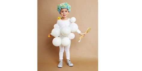 HI Bubble Costume, Costumes Faciles, Sew Halloween Costume, Meme Costume, Halloweenský Makeup, Easy Diy Costumes, Diy Halloween Costumes For Kids, Homemade Halloween Costumes, Diy Halloween Costumes Easy