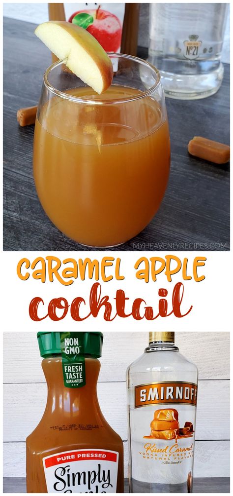 Caramel Apple Cider Cocktail, Recipes With Alcohol, Easy Holiday Cocktail Recipes, Easy Holiday Drinks, Cider Cocktail Recipes, Easy Holiday Cocktails, Caramel Apple Cider, Christmas Drinks Alcohol Recipes, Cider Cocktail