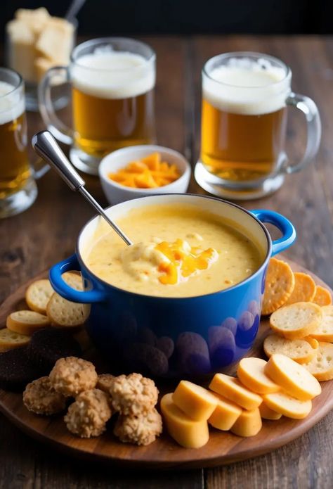 like sharp cheddar.
I add 1 tablespoon of cornstarch to help thicken the mix.
I Savory Fondue, Beer Cheese Fondue Recipe, Best Fondue Recipes, Swiss Cheese Fondue, Beer Cheese Fondue, Emmental Cheese, Fondue Recipe, Fondue Recipes, Fall Faves