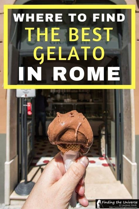 Looking for the best gelato in Rome? This guide has you covered, with options across the city, including where to find the best gelato near the Pantheon, the Spanish Steps and more! #travel #food #italy #rome Gelato Rome, Best Gelato In Rome, Gelato In Rome, Bucket List Europe, Food Italy, Rome Travel Guide, Gelato Shop, Travel Foodie, Spanish Steps