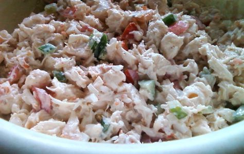 Bahamian Lobster Salad Lobster Salad Recipes, Crawfish Salad, Bahamian Food, Crawfish Recipes, Crab Salad Recipe, Lobster Salad, Lobster Recipes, Crab Salad, Thai Street Food