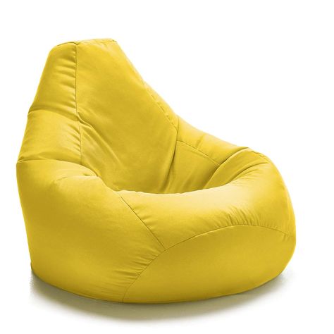 Beautiful Beanbags Highback Beanbag for Kids Indoor or Outdoor Bean Bag for Children - Water Resistant - Kids Lounge Chair - Home or Garden Bean Bags 35 Inches - Manufactured in UK - Yellow: Amazon.co.uk: Garden & Outdoors Kids Lounge Chair, Garden Bean Bags, Bean Bag Filling, Cool Bean Bags, Outdoor Bean Bag, Kids Bean Bags, Bags For Sale, Uk Garden, Plastic Drawers