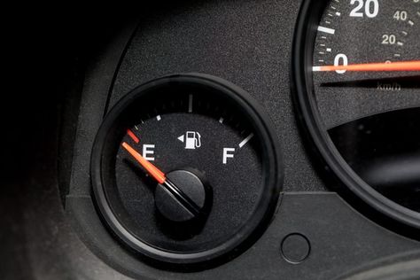 Finally! A Chart That Tells You How Many Miles You Can Drive on Empty | Reader's Digest Tire Pictures, French Onion Chicken, Call With Boyfriend Screen, Car Care Tips, Video Call With Boyfriend Screen, Fuel Gauge, Video Call With Boyfriend, Car Tips, Wallpaper For Men