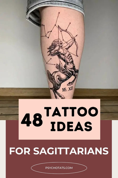 Sagittarius Tattoo Goddess Tattoo Sagittarius, Sagitarius Tattoo Man, Sagittarius Tattoo Designs Men, Saggitarius Tattoo Man, Sagitarius Tattoo Women, Saggitarius Tattoo Woman Sagittarius, Sagitarius Tattoo Ideas Sagittarius, Sagittarius Archer Tattoo, Archer Tattoo Sagittarius