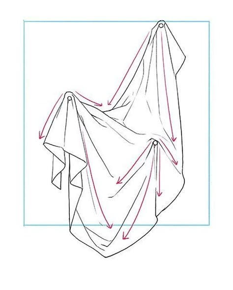 Draped Cloth, Drapery Drawing, Cloth Drawing, Drawing Fabric, How To Draw Clothes, Clothing Folds, Fabric Reference, Fabric Folds, Draw Clothes