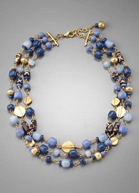 قلادات متدلية, Pretty Necklace, Lauren By Ralph Lauren, Bijoux Diy, Bead Jewellery, Jewelry Projects, Diy Necklace, Jewelry Tutorials, Artisan Jewelry