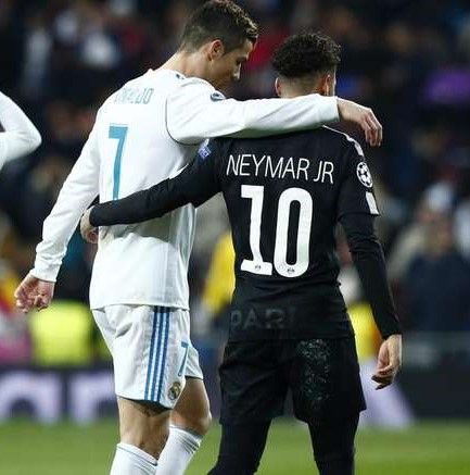 Neymar + Ronaldo Feb 2018 Neymar And Ronaldo, Ronaldo And Neymar, Temu Products, Neymar Ronaldo, Danny Ocean, Messi Ronaldo, Messi And Ronaldo, Soccer Guys, Soccer Stars