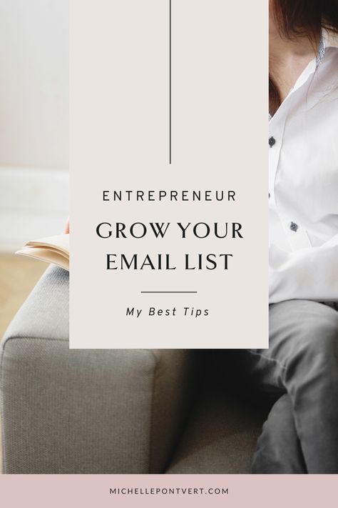 You know you need to grow an email list if you want to sell your digital products or courses, but HOW you actually get those email subscribers is a whole other problem.

But I’ve found three list growth strategies that seem to work the best for small business owners who don’t have a lot of time, extra income or energy to spend, and I’m sharing exactly what I do to grow my email list right here! Grow Email List, Self Promo, Email Marketing Strategy, Best Email, Facebook Business, Sustainable Business, Growth Strategy, Small Business Owners, Extra Income