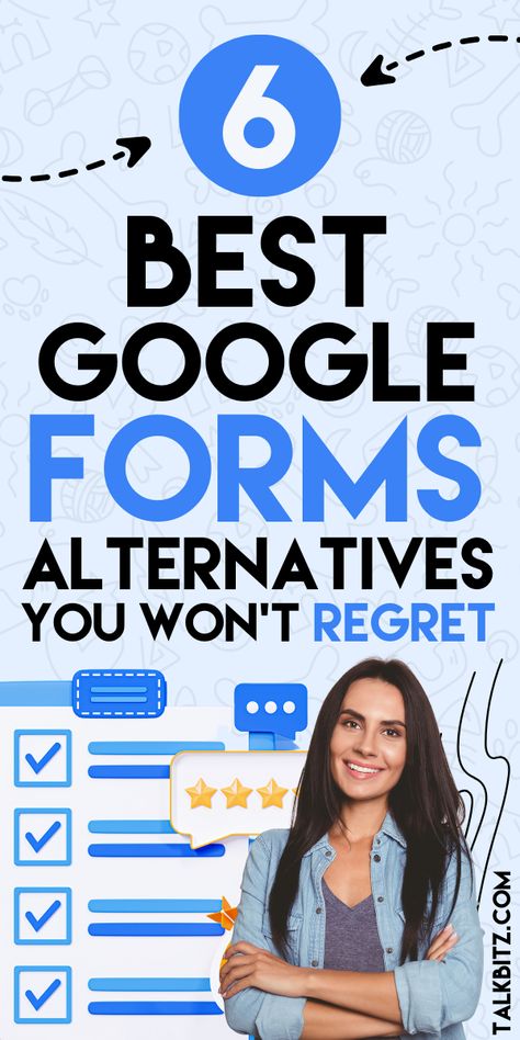 Are you tired of using Google Forms for your surveys and data collection? If so, you're in luck! In this blog post, we'll introduce you to 5 incredible alternatives that will revolutionize the way you collect information. Say goodbye to the limitations of Google Forms and hello to a whole new level of user-friendly and feature-rich options. #forms Time Management Techniques, Event Registration, Writing Code, Form Builder, Google Form, Registration Form, Work Space Organization, Online Form, Productivity Hacks