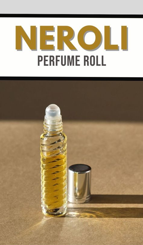 Create your own luxurious scent with this DIY Neroli Perfume Roll-On! 🌸 Made with natural ingredients like fractionated coconut oil and neroli essential oil, this personalized perfume will leave you smelling divine. Follow our easy recipe and enjoy the benefits of homemade fragrances. #DIYBeauty #NaturalPerfume #PerfumeRollOn Homemade Fragrance, Personalized Perfume, Neroli Essential Oil, Perfume Recipes, Roll On Perfume, Perfume Making, Pretty Pins, Natural Perfume, Diy Essential Oils