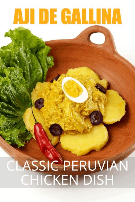 Peruvian Chicken Recipe, Creamy Chicken Dish, Creamy Chicken Stew, Steak Dinner Sides, Peruvian Chicken, Peruvian Dishes, South American Recipes, Peruvian Cuisine, Peruvian Food