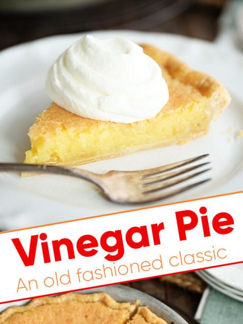 Vinegar Pie, New Menu, Vintage Recipes, Main Course, Chess, Vinegar, Old Fashioned, Super Easy, Slow Cooker