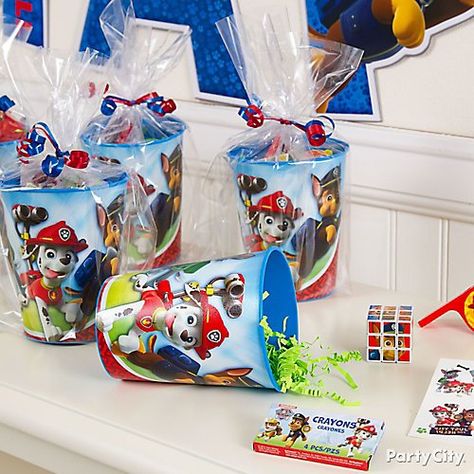 Paw Patrol Party Ideas, Paw Patrol Favors, Paw Patrol Party Supplies, Birthday Recipes, Paw Party, Favor Cups, Paw Patrol Birthday Party, Patrol Party, Paw Patrol Party