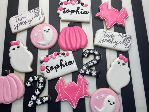 Boo Im 2 Cookies, Boo Im Two Cookies, Boo I’m 2 Cookies, Two Spooky Cookies, A Spooky One Birthday, Boo Im Two Birthday Party Girl, Two Spooky 2nd Birthday Party Girl, Spooky One Cookies, Spooky One First Birthday Girl