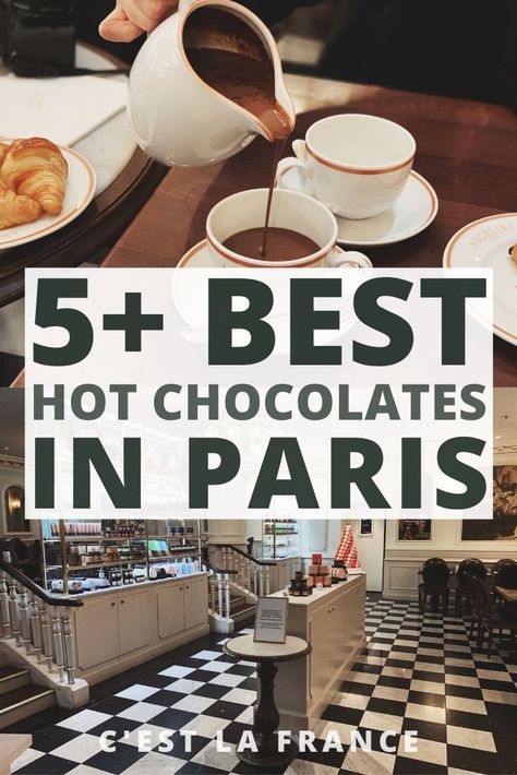 Where to Find the Best Hot Chocolate in Paris, France, looking for the best Paris chocolat chaud? here's your ultimate guide! Best Chocolate In Paris, Best Hot Chocolate In Paris, Paris Hot Chocolate, Hot Chocolate In Paris, Paris Chocolate, Paris Trip Planning, The Best Hot Chocolate, Italy April, Best Hot Chocolate