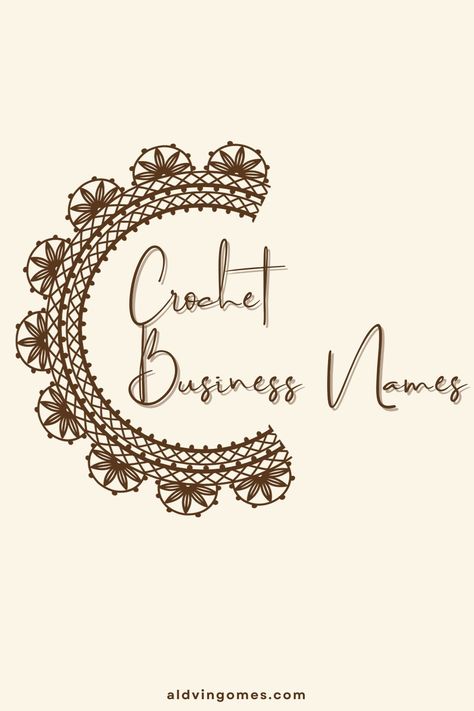 Dive into the world of creativity with our crochet business names! 🧶 Whether you're aiming for elegance, cuteness, or a touch of humor, find the perfect name that ties your brand identity together. #CrochetBusiness #CraftyNames #CreativeEntrepreneur Aesthetic Crochet Business Names, Crochet Shop Names, Crochet Shop Name Ideas, Crochet Branding Identity, Crochet Brand Logo, Crochet Names Ideas, Crochet Names, Crochet Logo, Yarn Humor