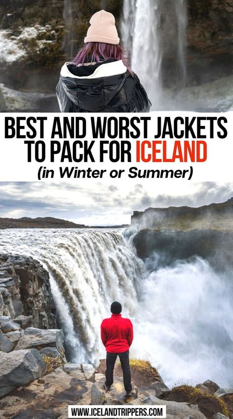 Best and Worst Jackets to Pack for Iceland (in Winter or Summer) Best Jacket For Iceland, What To Wear In Iceland In February, Iceland Cruise Packing Lists, What To Wear In Reykjavik, What To Wear In Iceland Winter, Packing For Iceland In March, Summer In Iceland Outfits, Packing For Iceland In September, Iceland Travel Outfits Summer