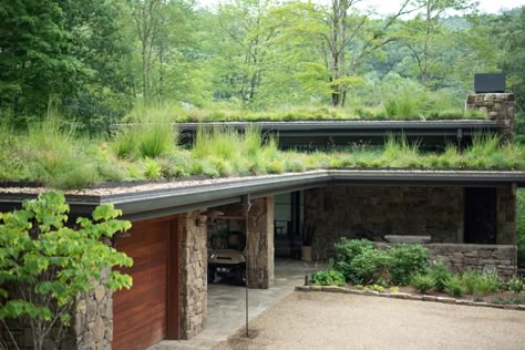 Green Roof Design, Green Roof Garden, Green Roof Building, Green Roof System, Grass Roof, Bath Shelf, Earth Sheltered, Living Roofs, Black Bath