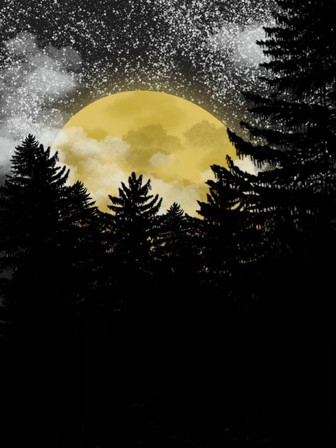 Just a little Procreate art, feel free to download! Moon Wallpaper, Procreate Art, Dark Side, Celestial Bodies, Moon, Paintings, Feel Free, Feelings, Art