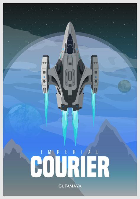 ArtStation - Elite Dangerous - Imperial Courier Poster, Mathew Maddison Elite Dangerous Ships, Fly Safe, Imperial Star Destroyers, Elite Dangerous, Event Horizon, Spaceship Concept, Star Destroyer, Spaceship Design, Pixel Art Design