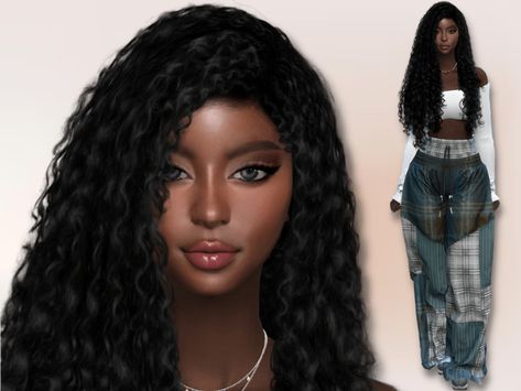 Sims 4 Cc Mixed Race Hair, Sims 4 Alpha Curly Hair, Afro Hair Sims 4 Cc Alpha, Sims 4 Cc Long Curly Hair, Sims4 Curly Hair, Ts4 Curly Hair, Sims Curly Hair Cc, Sims 4 Curly Hair Cc Alpha, Afro Hair Sims 4