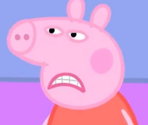 Woahg, pepa looks mad. That’s jus the way the cookie crummles. .., I gues Pepa Pig Aesthetic, Funny Peppa Pig Pfp, Peppa Pig Cursed, Slay Peppa Pig Pfp, Peppa Pig Aesthetic, Weird Peppa Pig Pictures, Pepa Pig, Heo Peppa, Peppa Pig Stickers