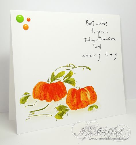 http://ngcards.blogspot.com/2018/09/pumpkin-wishes.html Penny Black Halloween Cards, Pumpkin Birthday, Penny Black, Simple Cards, Penny, Birthday Wishes, Birthday Cards, Birthday