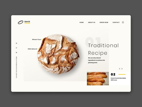 Long Balayage, Gastronomic Food, Hero Banner, Dessert Restaurant, Ux Design Principles, Bakery Website, Food Web Design, Website Banner Design, Balayage Hairstyles