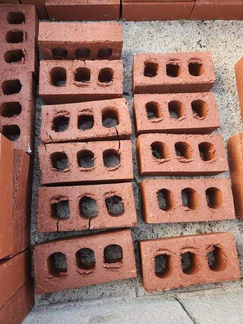 8-in x 4-in Red Clay Cored Brick in the Brick & Fire Brick department at Lowes.com Airbnb Decor, Fire Brick, The Brick, Red Clay, The 4, Decor Ideas, Red, Quick Saves