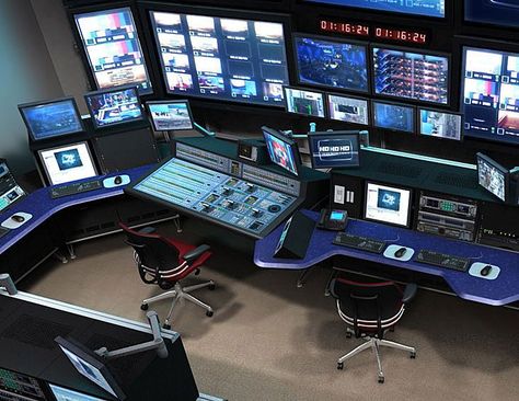 Security Room, Tech Room, Computer Gaming Room, Spaceship Interior, Control Room, Film Editing, Hidden Compartments, Process Control, Futuristic Interior