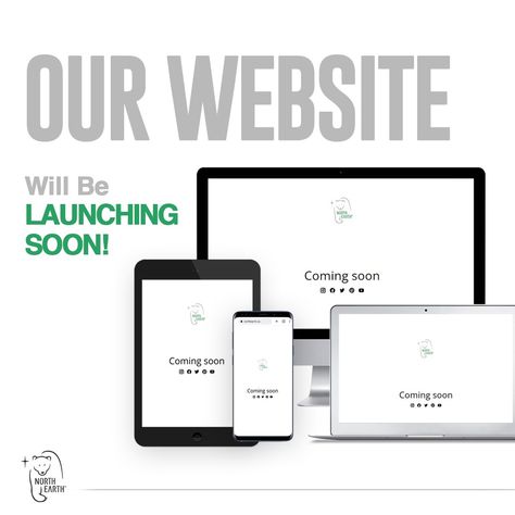 Our website is launching soon! Stay tuned for updates on the official www.northearth.ca launch! Website Launching Soon Poster, Website Launch Poster Design, Website Launch Poster, Launching Soon Poster, Website Launch Announcement Posts, Teaser Poster Design Ideas, New Website Announcement, Website Launch Idea, Website Announcement