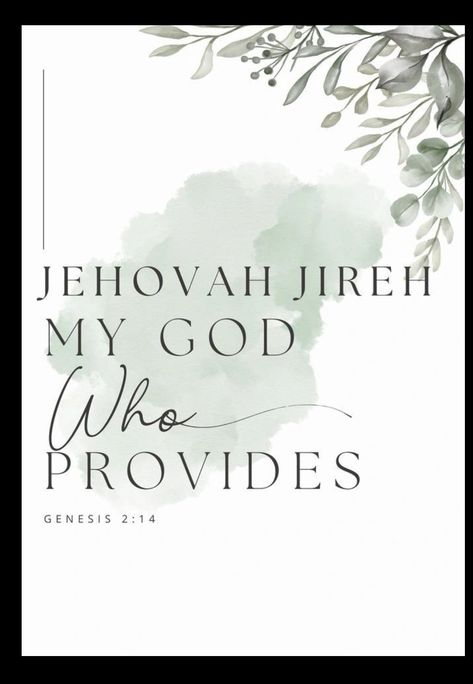 Jehovah Jireh Wallpaper, Jehovah Jireh, I Shall Not Want, The Lord Is My Shepherd, Bible Quotes Wallpaper, Christian Quotes Prayer, Encouraging Scripture, Bible Verse Art, Inspirational Bible Quotes