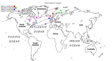 Henry Hudson Explorer, History Of Portugal, Henry Hudson, North Asia, New Amsterdam, Map Globe, Boys Life, Mystery Of History, Odds And Ends