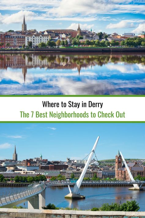 As you gear up for your trip to Derry, one crucial aspect to consider is where to stay. Although smaller than Belfast, Derry still boasts a variety of unique areas, each offering its distinct advantages and disadvantages. Fear not, as we’ll discuss where to stay in Derry in this article, introducing you to seven diverse neighborhoods. #derry #ireland #bestplacestostay #traveltips Derry Ireland, Derry City, Windsor House, Europe Trip Itinerary, Advantages And Disadvantages, Londonderry, Walled City, Lets Go, Belfast