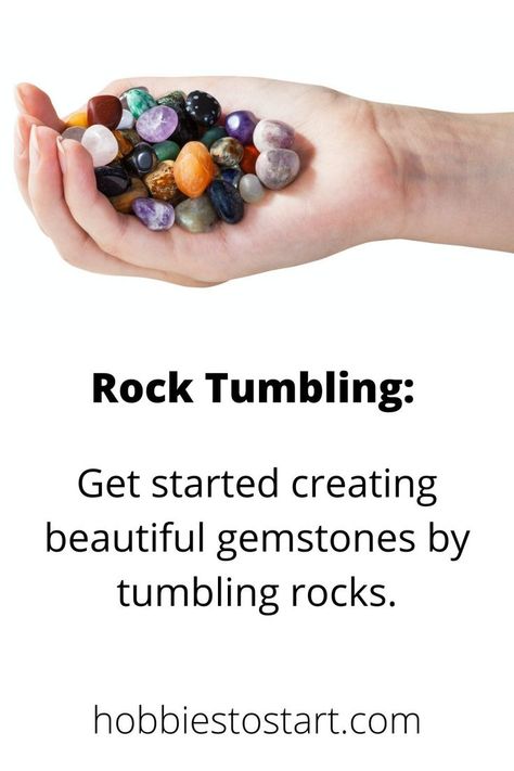 rock tumbling, tumbling rocks, tumbling Rock Tumbling Jewelry, Tumbling For Beginners, Tumbling Rocks, Rock Tumbling, Mixed Media Crafts, Beautiful Gemstones, Great Hobbies, Tumbling, To Create