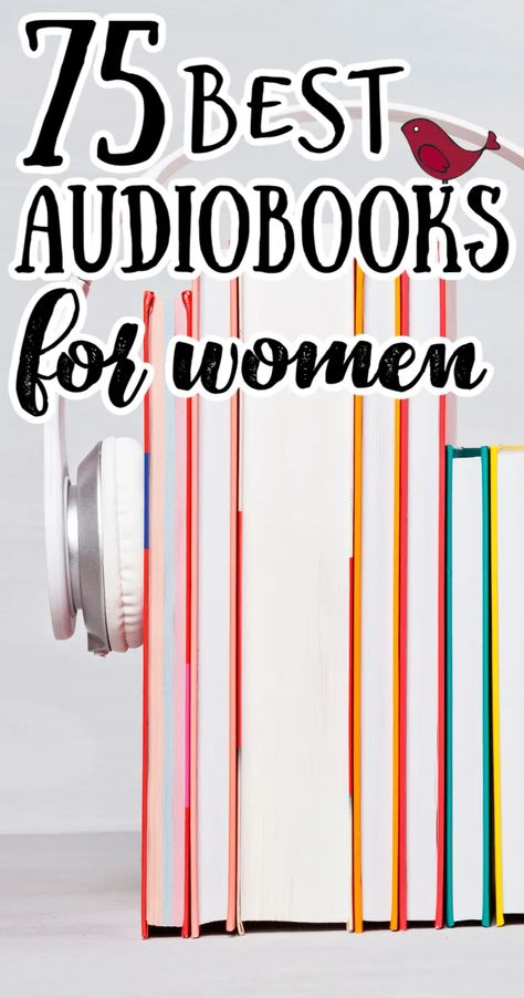 The best audiobooks for women - Includes romance, books on love, memoirs, both fiction and non-fiction. Some novels and some historical fiction. Great ideas for libraries, including some new books and older ones. #mentalhealth #selfcare #wellbeing #reading #books Best Audiobooks For Women, Audiobooks For Women, Books On Love, Best Audiobooks, Best Mysteries, Books To Read Online, Reading Books, Book Ideas, Non Fiction