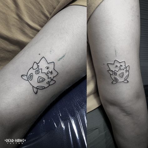 Simple Pokemon Tattoo Ideas, Subtle Pokemon Tattoo, Small Pokemon Tattoo Simple, Small Pokemon Tattoo, Minimal Pokemon Tattoo, Gamecube Tattoo, Togepi Tattoo, Togepi Pokemon Tattoo, Pokemon Tattoo